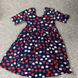 Hanna Andersson Twirl Apple Dress